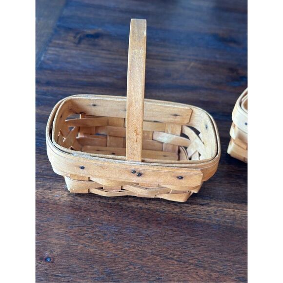 Set of 3 Longaberger hostess baskets - Picture 3 of 13